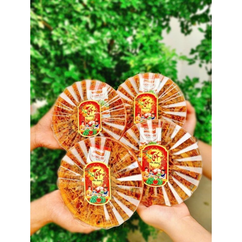 Mực Xé Tẩm Vị - Khay Tia Sáng 280gr
