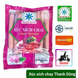  Vegan - Xúc Xích Chay Thanh Dũng / Vegan Sausage 500gr (Cấp đông / Frozen) - giao hỏa tốc Hồ Chí Minh