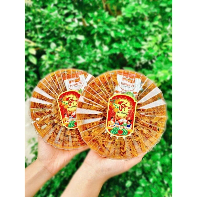 Mực Xé Tẩm Vị - Khay Tia Sáng 280gr