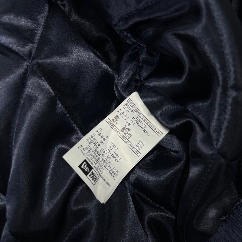 - MLB NE Bomber Pilot Jacket Chần Bông