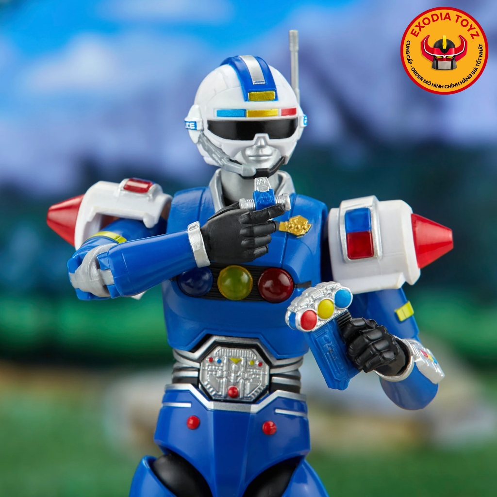 Mô hình Power Rangers Lightning Collection Turbo Blue Senturion - CHÍNH HÃNG HASBRO