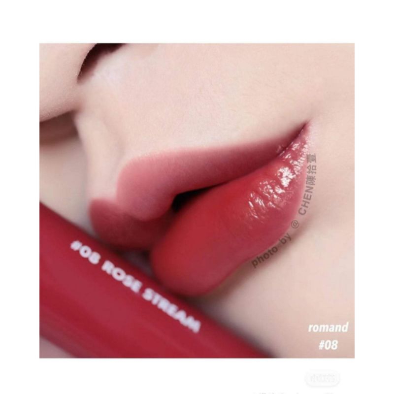LỖI  SON TINT BÓNG ROMAND GLASTING WATER TINT 08 ROSE STREAM