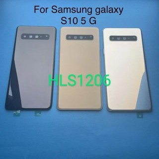 Nắp lưng Samsung S10 5G + khung kính camera