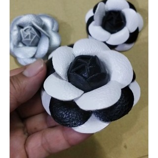 hoa vải da trang trí size 6cm