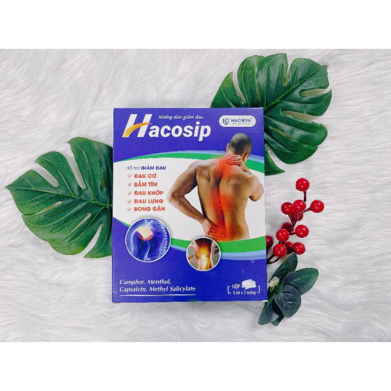 Miếng dán nóng giảm đau 5 gói x2 miếng