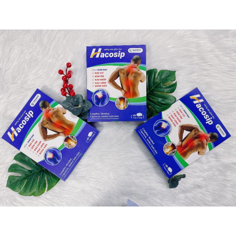 Miếng dán nóng giảm đau 5 gói x2 miếng