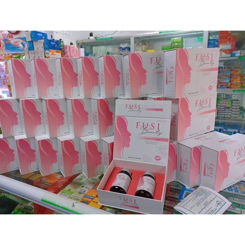 Viên uống đẹp da collagen fusi beauty hộp 30 viên