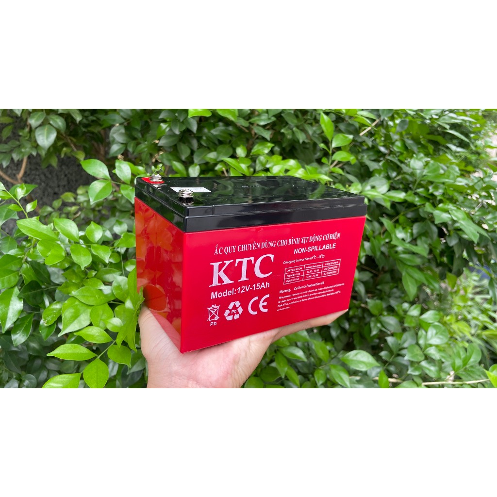 Ắc Quy 12V 12AH chuyên dùng cho bình phun thuốc trừ sâu, loa kẹo kéo |Hiệu KTC, OSAKA, BOSS ,Bình xịt điện Tuổi thọ cao