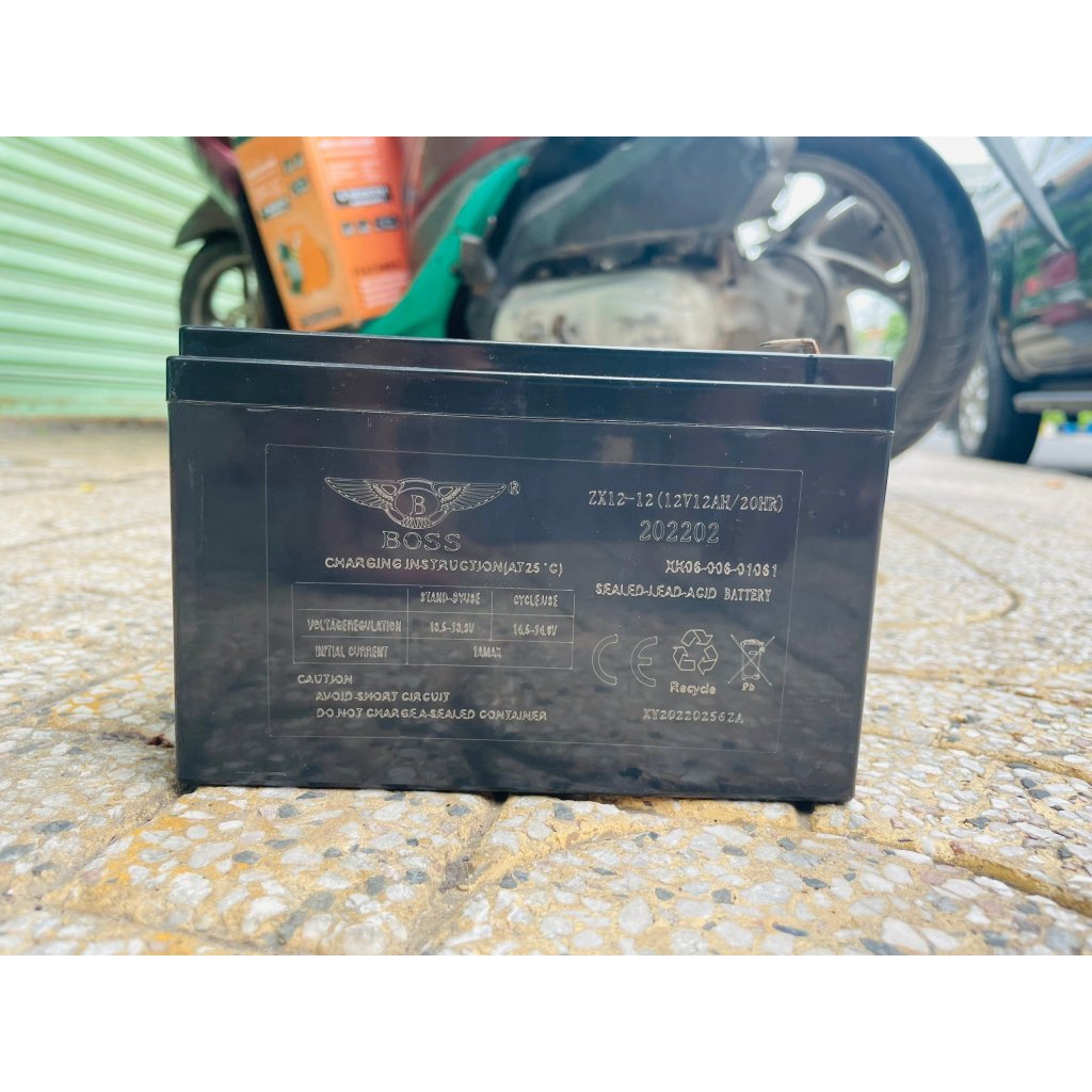Ắc Quy 12V 12AH chuyên dùng cho bình phun thuốc trừ sâu, loa kẹo kéo |Hiệu KTC, OSAKA, BOSS ,Bình xịt điện Tuổi thọ cao