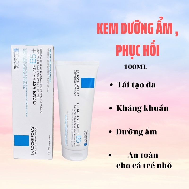 Kem dưỡng phục hồi da B5 Baume La Roche-Posay 40ml