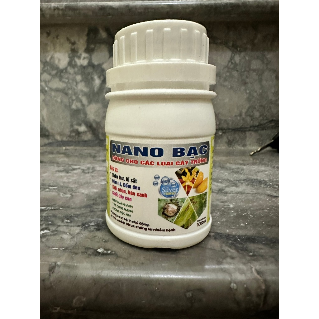 Nano bạc phòng trừ nấm bệnh, diệt vi khuẩn trên giá thể trồng lan: vỏ thông, rêu và hoa hồng