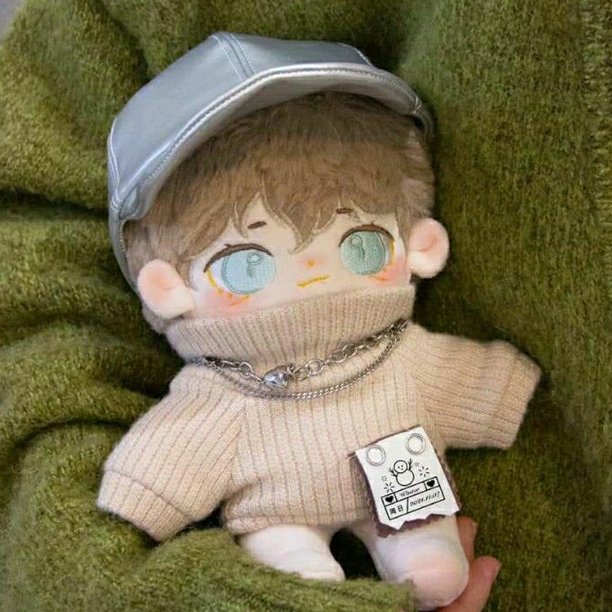 2 Áo len cho doll bông 20cm