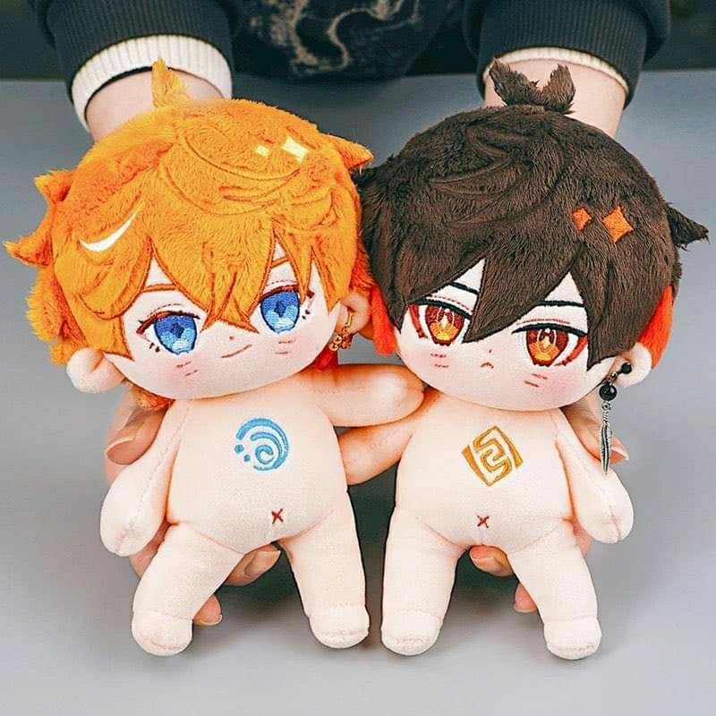 Zhongli Childe Omodoki - doll bông 20cm không xương