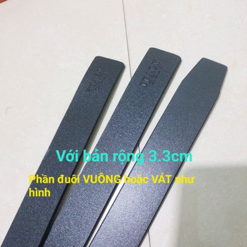 Dây nịt nam da thật cao cấp size rộng đúng 3.3cm dài khoảng 120cm dây đục lỗ thắt lưng nam da bò