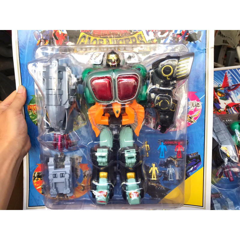 Bộ Siêu Nhân Gao Muscle Tinh Tinh Gaoranger Kèm Soul Bird