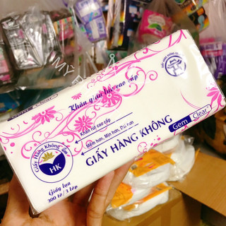 Giấy Lụa ,Khăn giấy rút cao cấp Hàng không 3 Lớp (300 tờ)