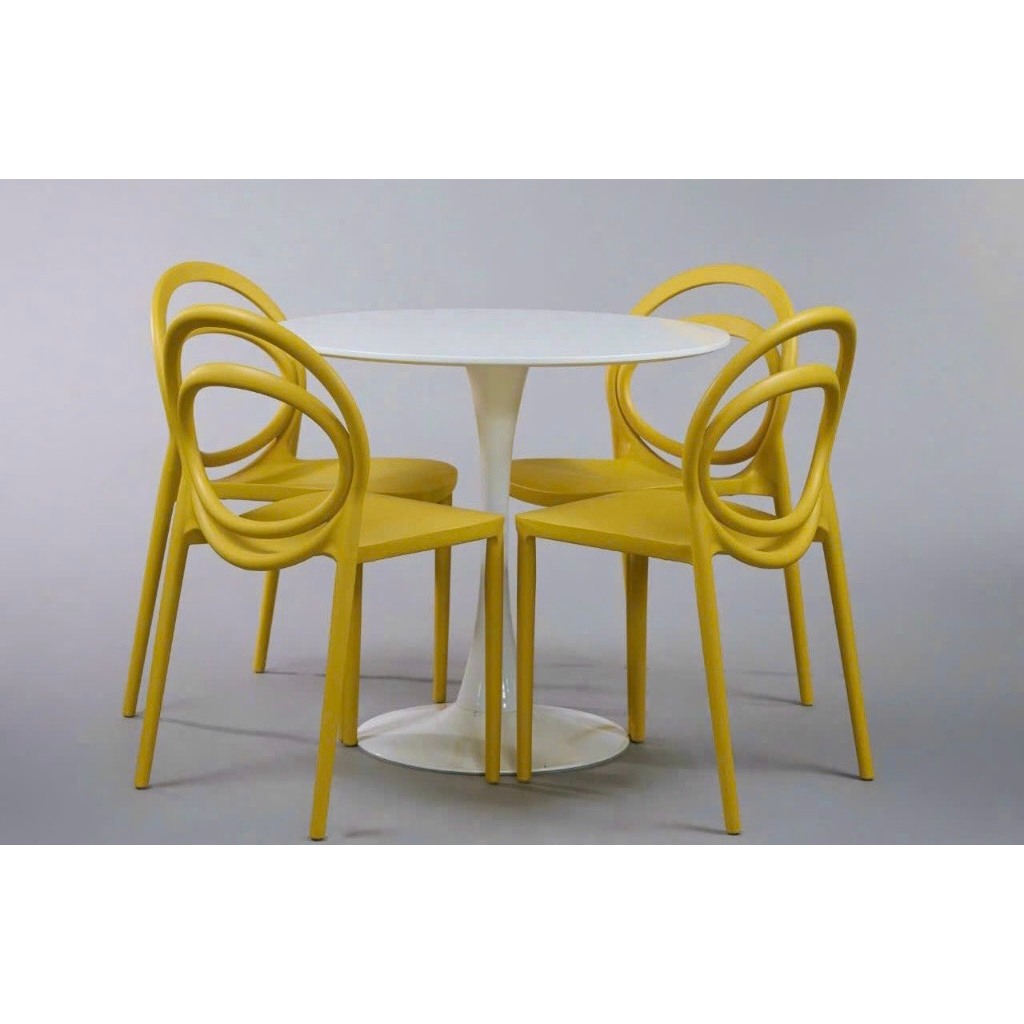 Bàn Tròn Tulip Decor Sang Trọng