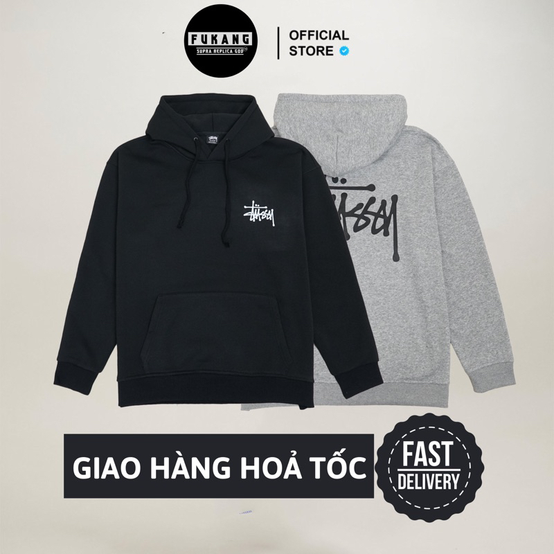 Áo Hoodie S.tussy Basic S.tussy Best Quality