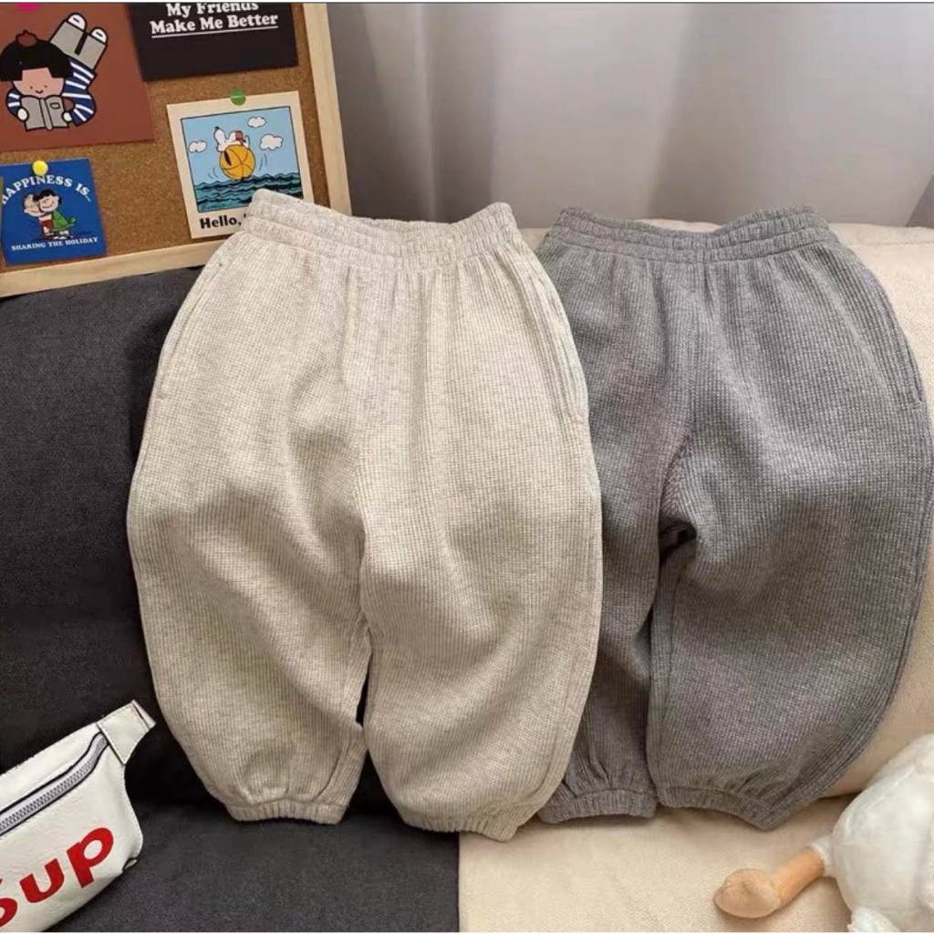 Quần len tăm màu ngâu nhiên theo giới tính