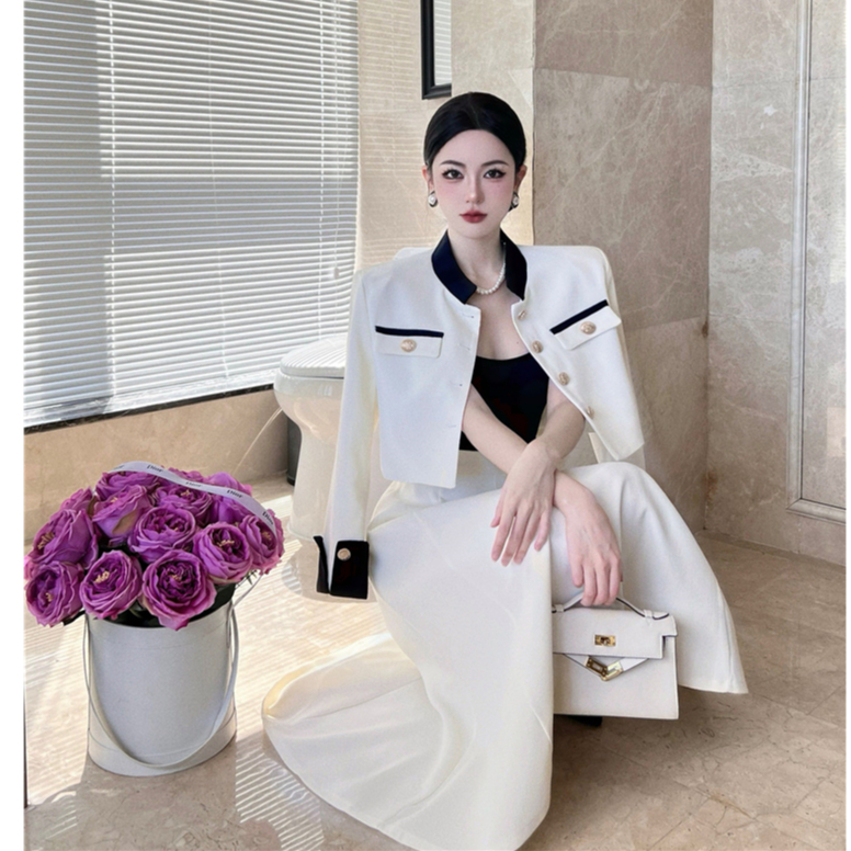 Set tiểu thu phối cao cấp kèm chân váy thanh lịch TH981