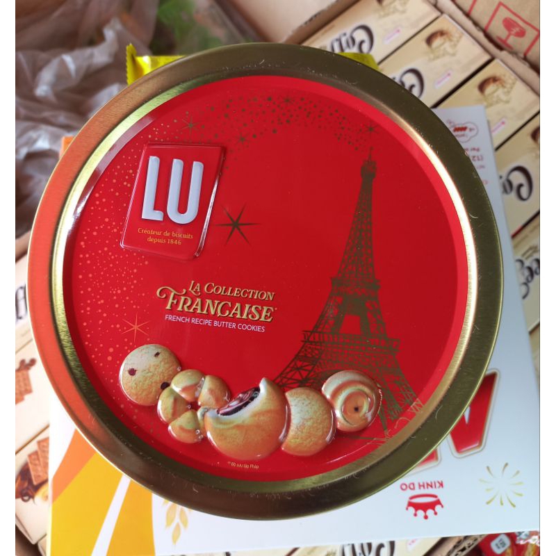 Bánh Quy Bơ Thập Cẩm LU hộp 180gam