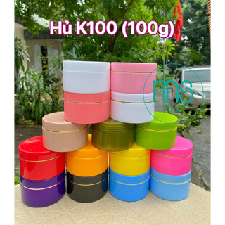 Hủ nhựa k100 đựng 100g kem, chiết mỹ phẩm