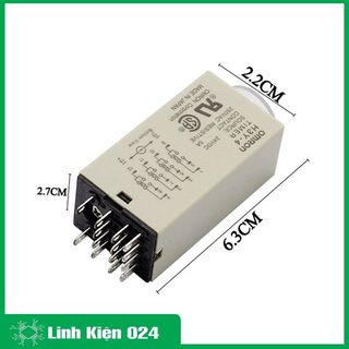 Relay thời gian Timer Omron H3Y-4 14P 24V