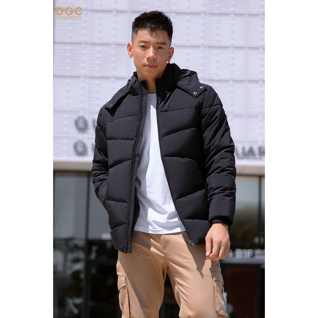 Áo khoác nam DGCs - phao 3 lớp dáng ngắn, cản gió,chống thấm nước WAJKBC23M