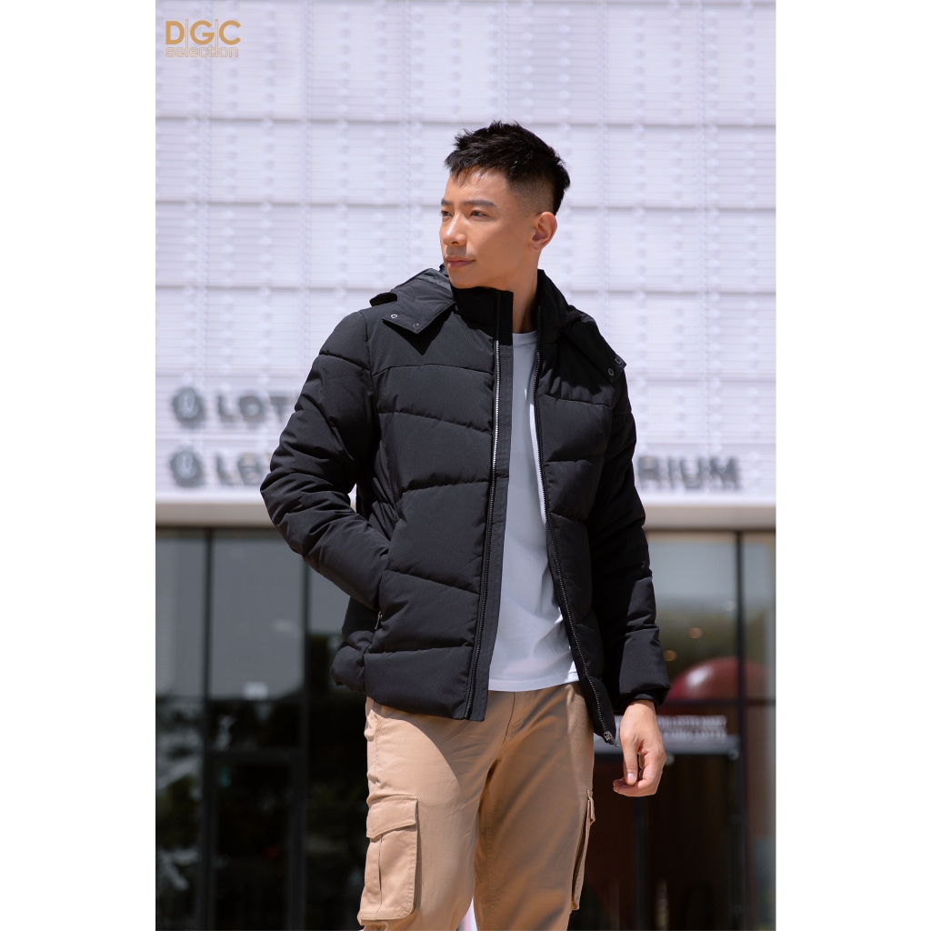 Áo khoác nam DGCs - phao 3 lớp dáng ngắn, cản gió,chống thấm nước WAJKBC23M