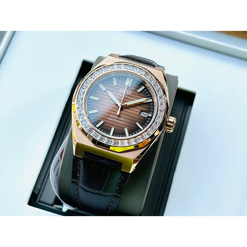 Đồng Hồ Nam I&W Carnival 733G7 Chính Hãng Full Box Chống Nước Kính Chống Xước Dây Thép Cao Cấp BH 5 năm