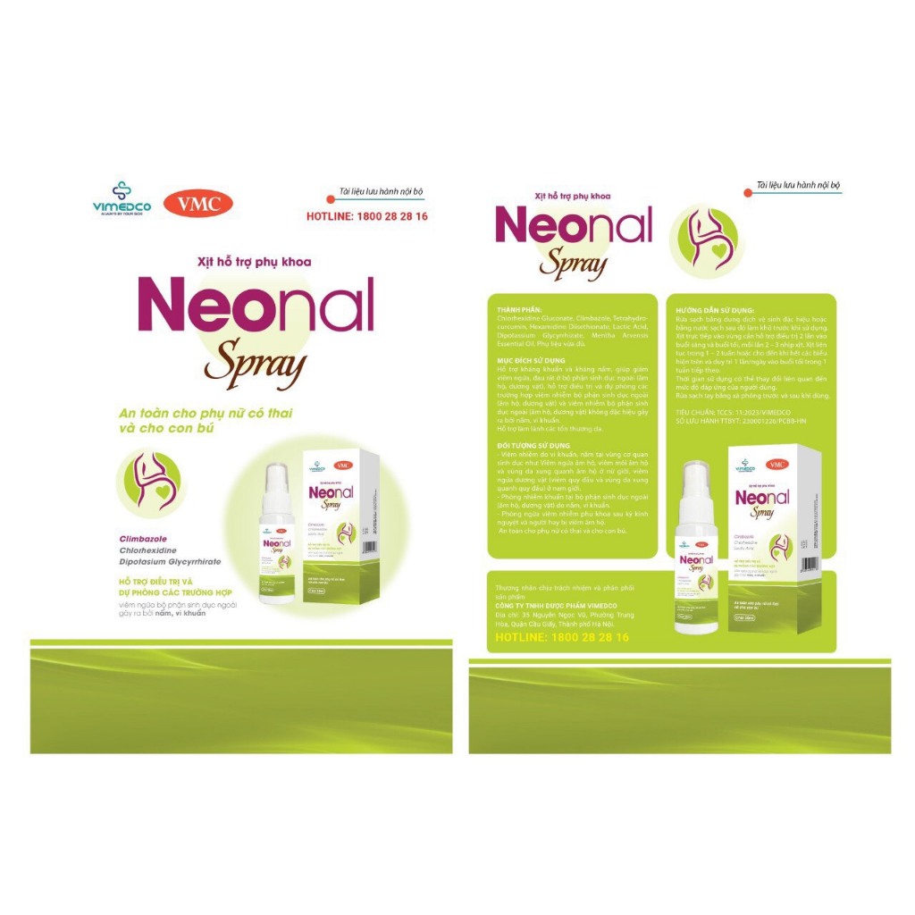 Xịt hỗ trợ PHỤ KHOA (30ML) giảm viêm nấm ngứa an toàn cho phụ nữ có thai và cho con bú