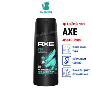 Xịt nước hoa khử mùi toàn thân nam AXE Apollo 150ml