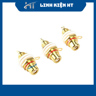 Giắc cắm âm thanh av ổ cắm rca đỏ/đen