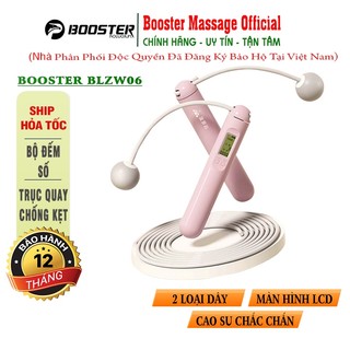 Dây nhảy dây lõi thép đếm số vòng tự động boluojun blzw06 2in1 - booster chính hãng