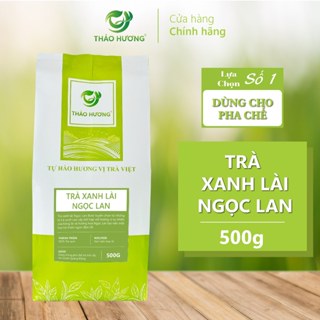 Trà Xanh Lài Ngọc Lan thương hiệu Thảo Hương Gói 500gr - Chuyên pha Trà chanh, Trà tắc
