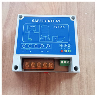 Thiết bị rơ le safety relay t2r-10/20a 230v bơm nước tự động - an toàn cho phao điện