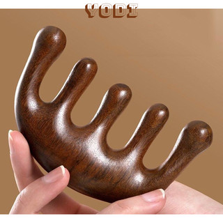Lược Gỗ Đàn Hương Massage, Lược gỗ đàn hương mát xa da đầu dành cho cả nam và nữ