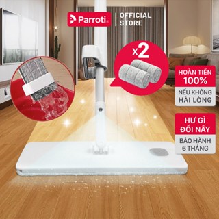  Cây lau nhà tự vắt thông minh chổi lau nhà phun sương 3 trong 1 Parroti Simple SP02 