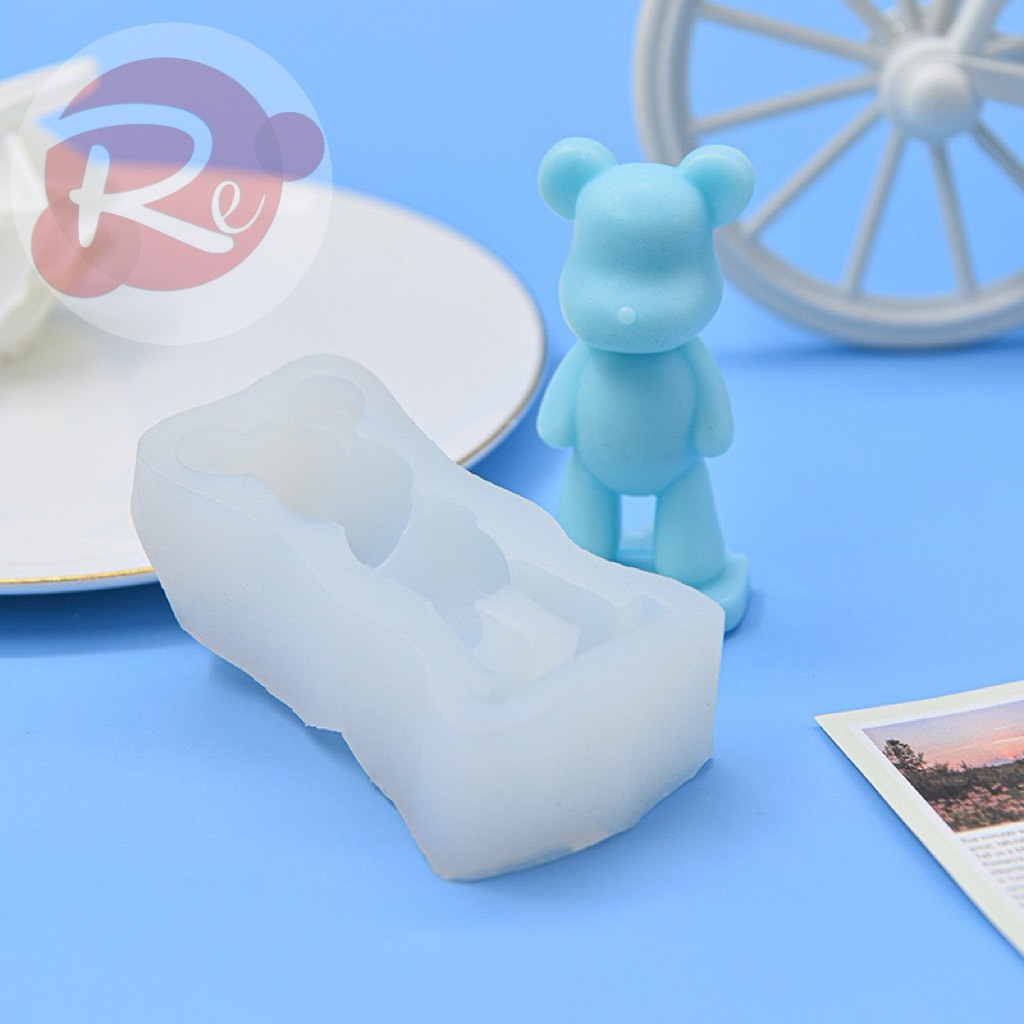 – Khuôn Silicon - Bearbrick - Trang trí bánh sinh nhật bánh kem