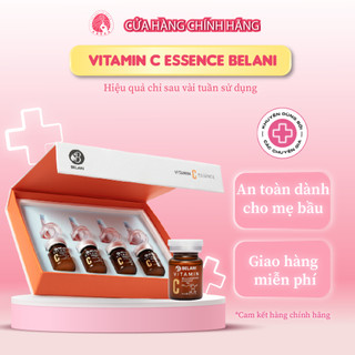 [Hộp 4 lọ] Tinh Chất Tái Tạo Da VITAMIN C ESSENCE BELANI - Chống Lão Hóa, Tái Tạo Làn , Giảm Thâm Nám Sạm, Tàn Nhang.