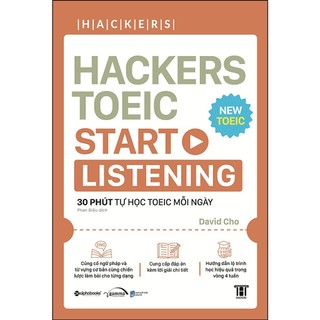 Combo Sách Hackers TOEIC: Hackers Toeic Start Listening + Hackers Toeic Start Reading