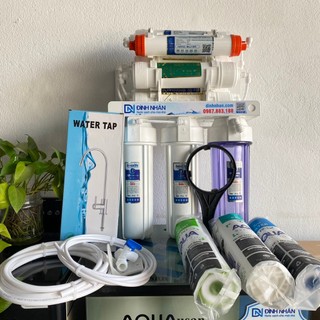 Máy lọc nước Nano 9 cấp lọc không dùng điện, Lõi UF Hàn Quốc