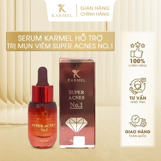 Serum karmel hỗ trợ t.rị mụn viêm super acnes no.1 10ml - karmel vn