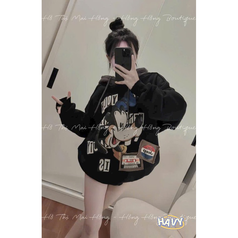 ÁO HOODIE CHÓ SIÊU HÓT LÓT NHUNG