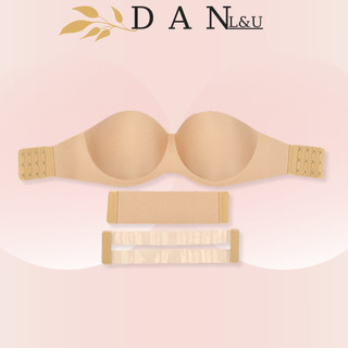 Áo Ngực Không Dây Đúc Su Chống Tuột Có Mút Bàn Tay DAN L&U 2218