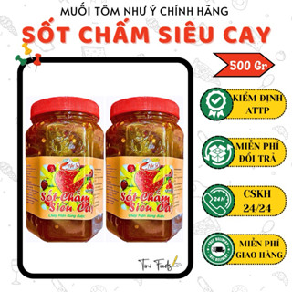 500G Sốt Chấm Siêu Cay Như Ý (Chay Mặn dùng được) - Sản phẩm mới của Muối Tôm Như Ý