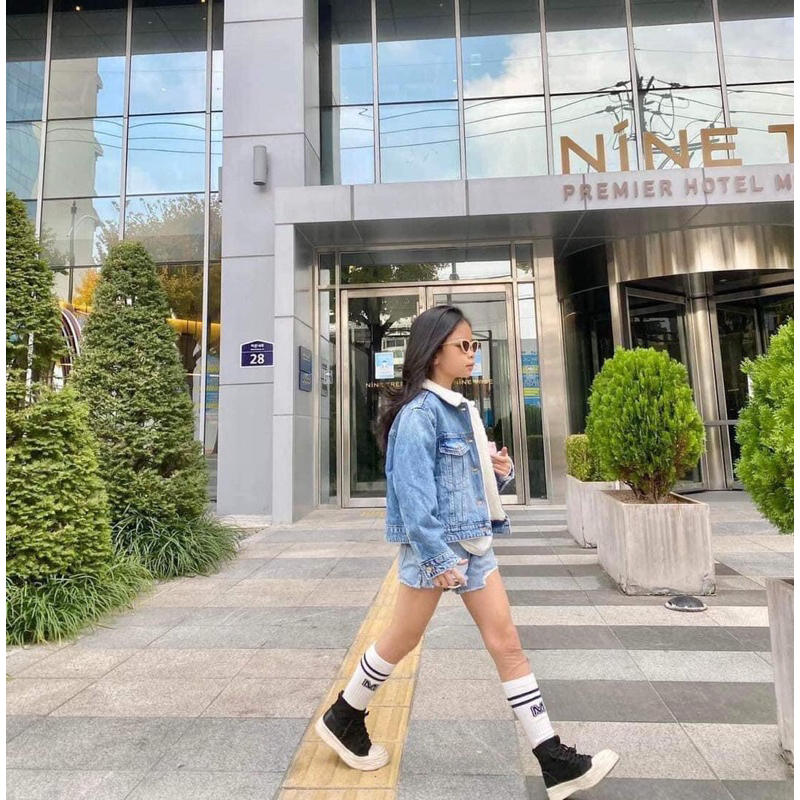 Áo khoác bò mango dư xịn 5/6y-13/14y