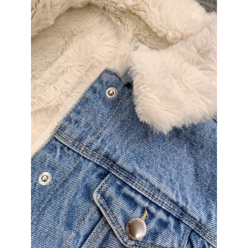 Áo khoác bò mango dư xịn 5/6y-13/14y