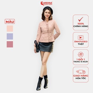 Áo trần trám nữ CARDINA dáng ngắn cổ bèo cách điệu phom ôm vừa tôn dáng trẻ trung 3PNF04