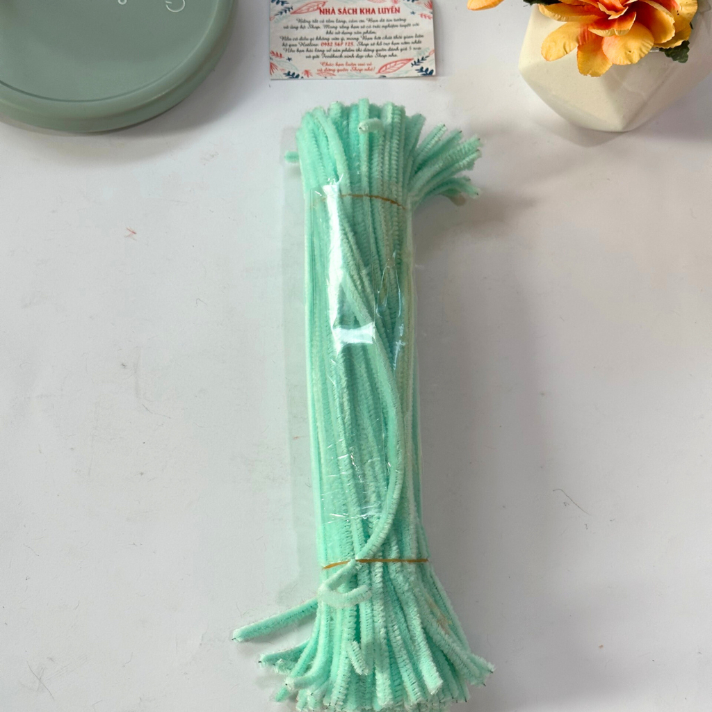 Set 70/100 dây kẽm nhung màu loại 1 làm handmade hàng có sẵn